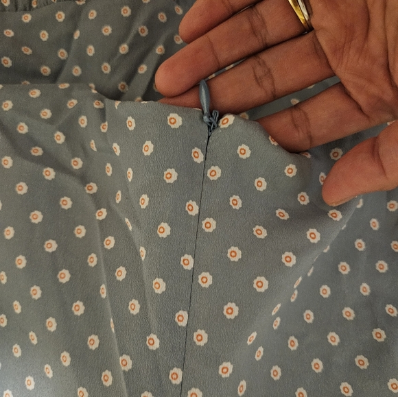 Made in Korea Daisy Bluish-Green Dress - Picture 7 of 10